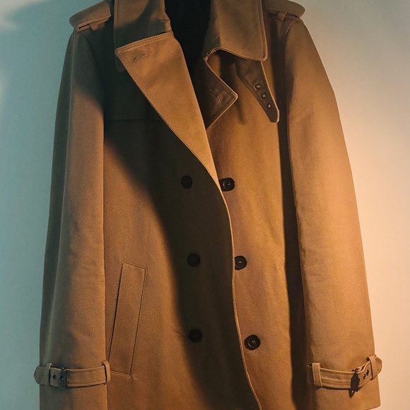 THE KOOPLES - Double-breasted cotton trench coat - Picture 1 of 3